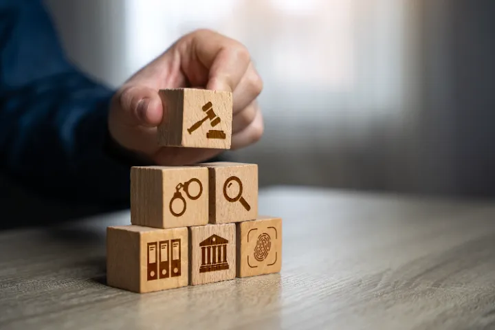 Building blocks of the justice system