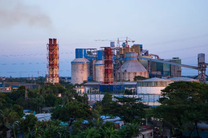 Industrial plant and energy infrastructure
